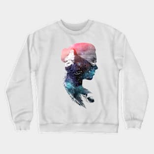 Mountain Woman Crewneck Sweatshirt